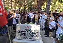 Şehit Başçavuş Ferhat Gedik, Mezarı Başında Anıldı