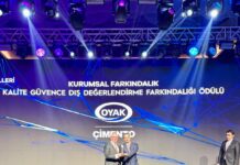 OYAK Çimento’nun Kurumsal Başarısı TİDE Ödülü ile Tescillendi